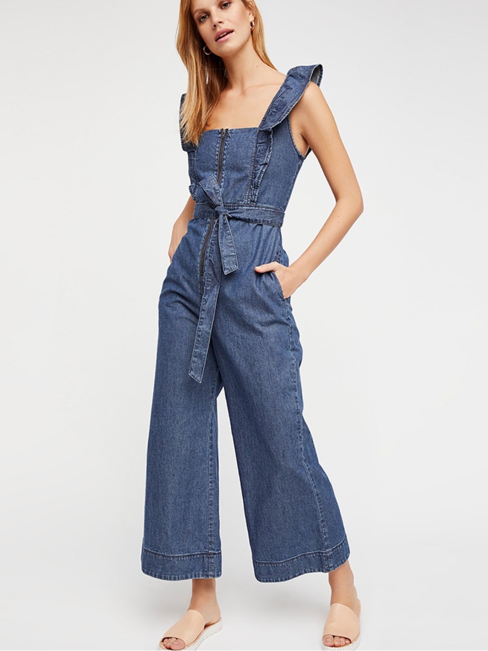 Free People Sun Valley Jumpsuit Size 4